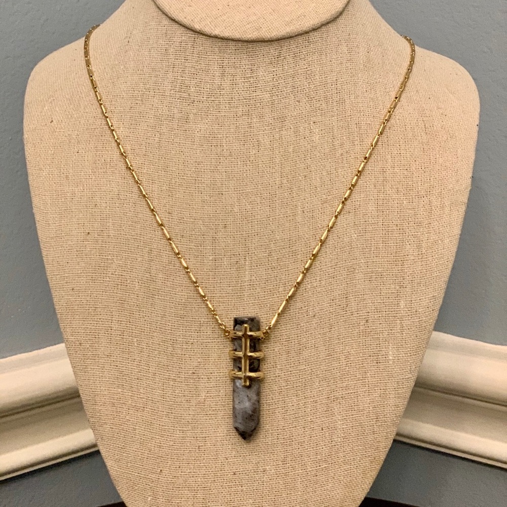 Stella & Dot Stylist Sample Legend Gold Necklace